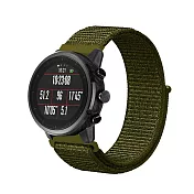 華米米動 Amazfit GTR 47mm 尼龍織紋回環錶帶(錶帶寬度22mm)橄欖綠