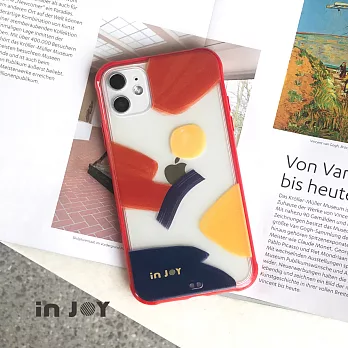 INJOYmall for iPhone 6+ 彩虹星冰樂 輕巧耐撞擊邊框手機殼