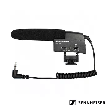 德國 Sennheiser MKE 400 電容式收音麥克風 │機頂麥克風-公司貨