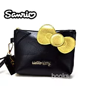 SANRIO【耀金Kitty】手拿包