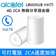 Alcatel HH71 4G 2CA Wi-Fi無線雙頻 AC1200 MIMO Gigabit 分享器(路由器)