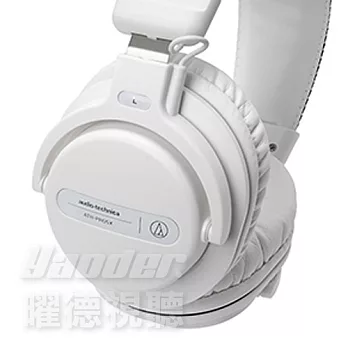 鐵三角 ATH-PRO5X DJ專用可拆卸耳機 - 白色