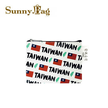 Sunny Bag - 發現台灣-零錢包-小國旗版
