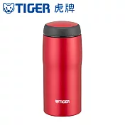 TIGER虎牌 日本製 360cc 粉彩型不鏽鋼保冷保溫杯 MJA-B036 霧紅