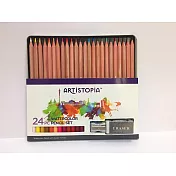 【ARTISTOPIA】系列_24PC 西達木水性彩鉛筆馬口鐵盒