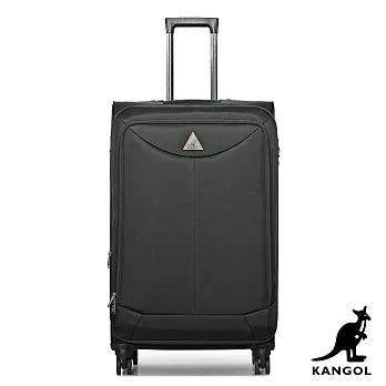 KANGOL - 英國袋鼠世界巡迴28吋布面行李箱-共3色灰色