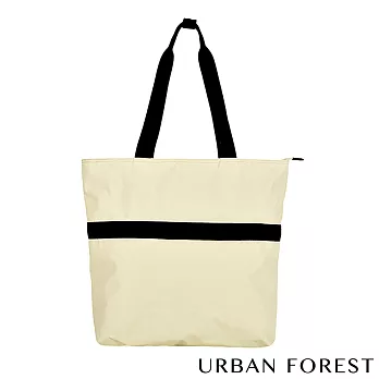 URBAN FOREST都市之森 樹-摺疊托特包/側肩包 (基本色) 淺卡其
