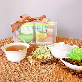 【無藏嚴選】阿里山高山茶精緻禮盒─紅綠菁典─紅茶60g+綠茶100g
