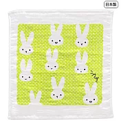 日本Shinzi Katoh 加藤真治卡通造型手帕-閃亮的兔子