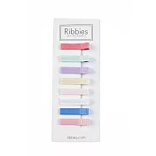 英國Ribbies 繽紛單色髮夾8入組