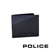 【POLICE】限量2折起 頂級NAPPA小牛皮8卡男用皮夾 全新專櫃展示品 (布魯斯系列)