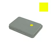 【寫吉達】Shachihata 顏料系油性印台 中型 HGN-2 黃色 (盤面 90 X 56 mm)