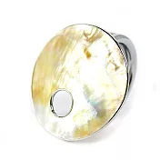 白色珍珠貝-天然貝殼晚宴餐環(買一送一)