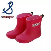 日本製 stample兒童雨鞋-粉色 13cm