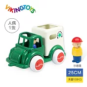 【瑞典 Viking toys】 德克小馬車(含1隻人偶2隻馬)-25cm 81259