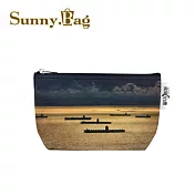 Sunny Bag x 看見‧齊柏林基金會-化妝包-高雄港外的輪船