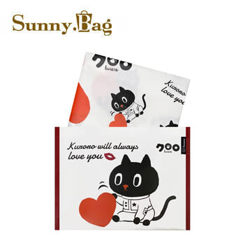 Sunny Bag x Kuroro野餐墊-愛心時尚款