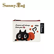 Sunny Bag x Kuroro零錢包-愛心時尚款