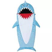 美國【Bixbee】3D童趣系列-果決藍鯊魚兒童睡袋