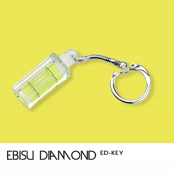 【日本EBISU】Mini系列 - 水晶吊掛型水平尺2入