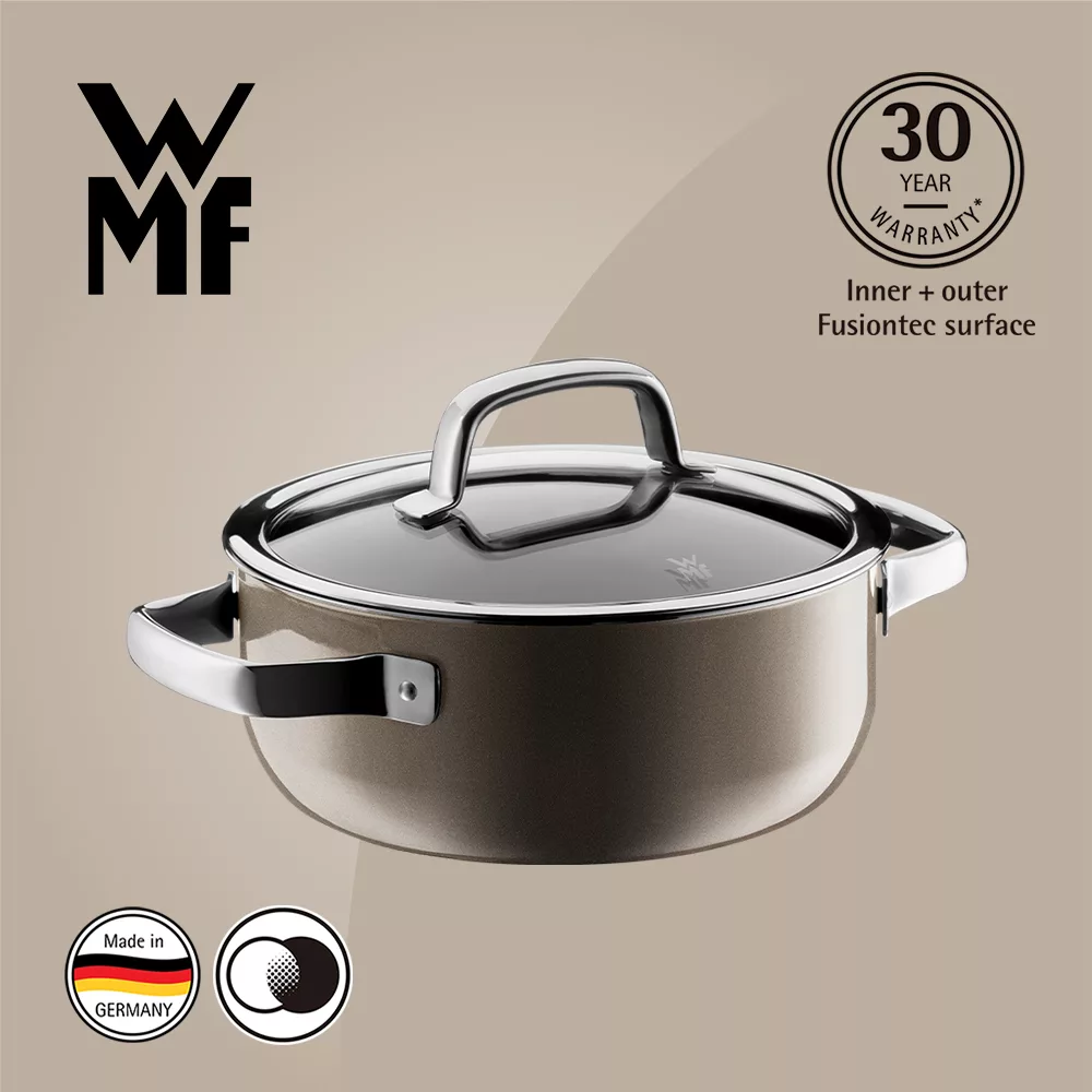 德國WMF Fusiontec 低身湯鍋 20cm 2.4L (棕銅色)
