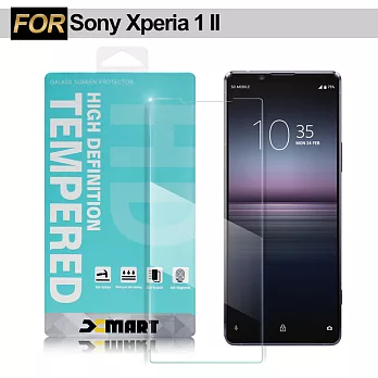 Xmart for SONY Xperia 1 II 薄型 9H 玻璃保護貼-非滿版