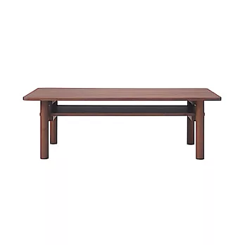 [MUJI無印良品]木製矮桌/胡桃木/高35cm