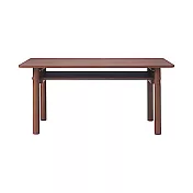 [MUJI無印良品]木製矮桌/胡桃木/高50cm