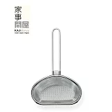 【家事問屋】日本製304不鏽鋼多功能分煮濾網漏勺(半月深型/可掛式設計)