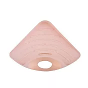 多功能水槽三角置物瀝水架(1入)粉色