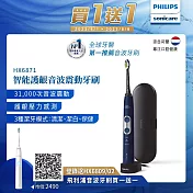 【Philips飛利浦】Sonicare Protective Clean智能護齦音波震動牙刷(HX6871/42)星光藍