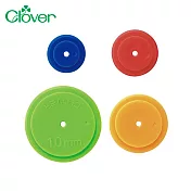日本可樂牌Clover縫份圈縫份輪4入組57-489(圓形直徑3mm、5mm、7mm、10mm)