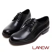 【LA NEW】Q Lite 經典素面綁帶紳士鞋(男2250335)JP25黑