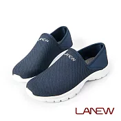 【LA NEW】輕便輕量休閒兩用懶人鞋(男2256193)JP26.5丈青