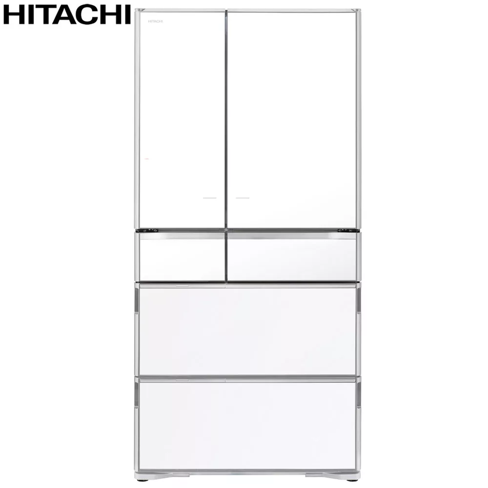 日立741公升日本原裝智能遠端遙控六門冰箱RZXC740KJ 琉璃白(XW)