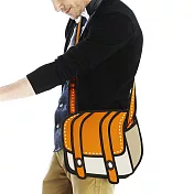 JumpFromPaper 2D包 橘色相機包 肩背包橘色