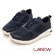 【LA NEW】透氣風暴輕量休閒鞋(男2250101)JP24.5西裝藍