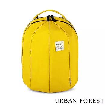 URBAN FOREST都市之森 甲蟲-可擴充後背包/雙肩包 (L號) 檸檬黃
