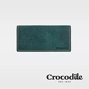 【Crocodile】Urban系列 長夾 0103-09801藍色