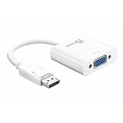 j5create DisplayPort to VGA轉接器-JDA114