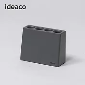 【日本ideaco】纖形4孔雨傘架 碳黑
