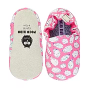 英國 POCONIDO 手工嬰兒鞋 (粉紅小刺蝟)18-24個月