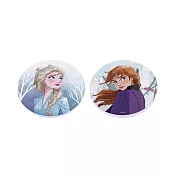 [迪士尼] 冰雪奇緣2系列 珪藻土杯墊 - 圓款 - 兩入一組 - 多款可選 (10x10x0.9cm)艾莎安娜