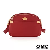【OMC】和風果子輕盈斜背包- 紅色