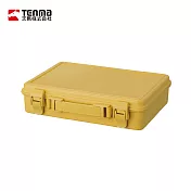 【日本天馬】HACOTTO 扁形B5多功能PP手提式收納工具箱-多色可選 -奶油黃