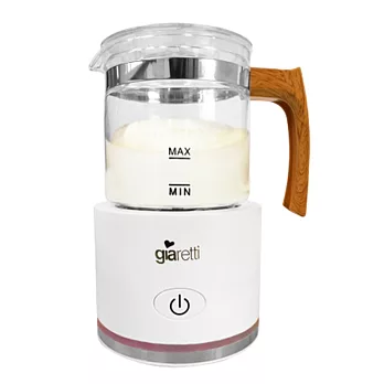 【Giaretti】全自動溫熱奶泡機 GL-9121簡約白