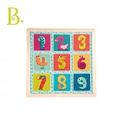 美國B.Toys感統玩具 數字彎彎磁鐵板