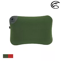 ADISI 天鵝絨空氣枕 API-103SR+COVER (睡枕、充氣枕、旅行充氣枕)松綠色