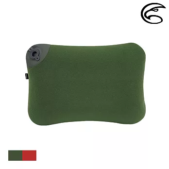 ADISI 天鵝絨空氣枕 API-103SR+COVER (睡枕、充氣枕、旅行充氣枕)松綠色