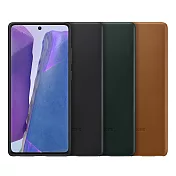 SAMSUNG Galaxy Note20 原廠皮革背蓋 (公司貨-盒裝)棕色